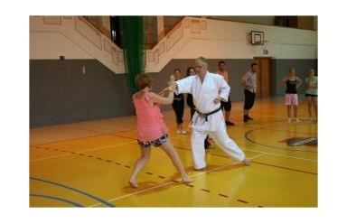 Sebeobrana a trénink karate