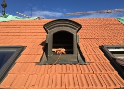 Osazení vikýřů do nové střechy