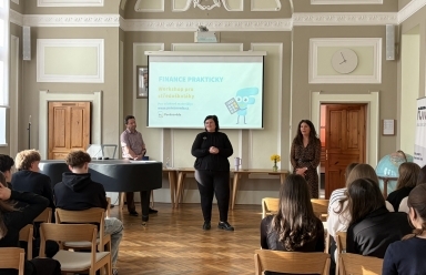 Praktická lekce finanční gramotnosti pro septimu a 3. ročník