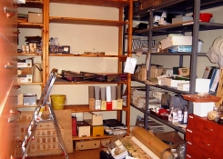 Kabinet biologie v minulém školním roce