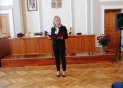 Proslov paní starostky Mgr. Terezie Jenisové