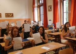 Předposlední vysvědčení septimánů