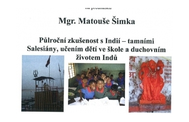 Přednáška Půlroční zkušenost s Indií