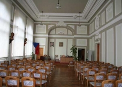 aula - přední část