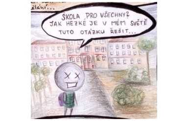 Stříbro na komiksové soutěži Člověka v tísni