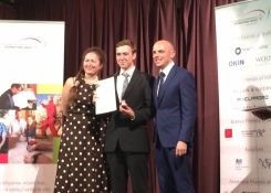 První oficiálně ocenění žáci našeho gymnázia - Kryštof