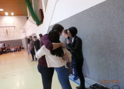 Gabriela z Brazílie vřele přivítána studentem kvinty