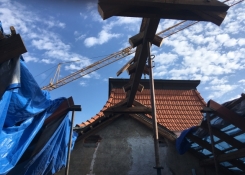 Sobota 28. dubna, jsme bez střechy 