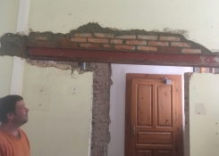 Nový překlad nad dámskými záchody ve 2. patře, kam přibyde jedna bezbariérová toaleta