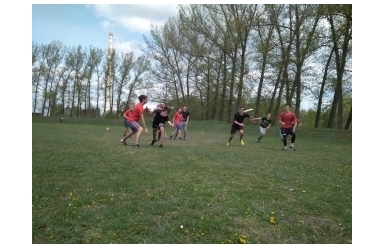 Soutěž ve frisbee ultimate