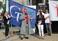 Náměstek paní hejtmanky a radní pro školství Zdeněk Dvořák