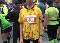 Jiří Záleský na startu...