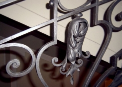 Detail zábradlí
