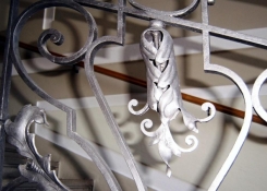 Detail zábradlí