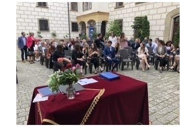 Slavnostní předávání maturitních vysvědčení