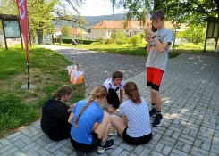 jak jste běželi, kde byla ta kontrola?