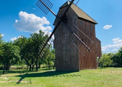 Větrný mlýn ve Starém Poddvoru z roku 1870