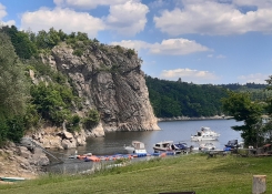 Wilsonova skála, Dalešice