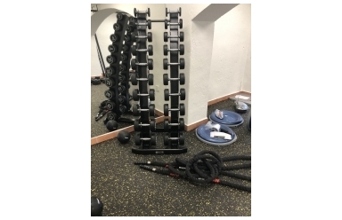VŘ Fitness vybavení posilovny, březen 2020