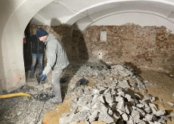 VRo Přeměna Olešnického zámku na pivovar, studium stavebních technik :)