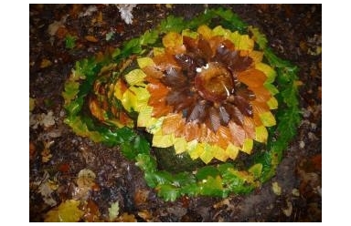 Landart na naší škole