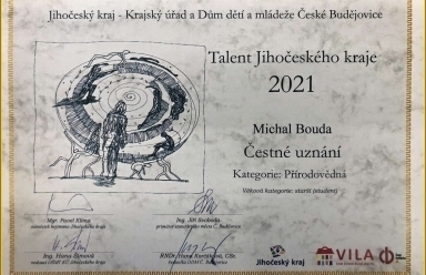 Talent Jihočeského kraje 2021