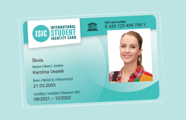 Změna cen průkazů ISIC