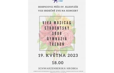 Zpíváme na podporu Hospice sv. Kleofáše
