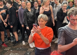 Hlavní fotografka v akci - foto MLe
