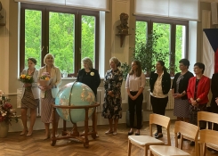 Pondělí 19. května 2025, slavnostní zahájení v aule gymnázia