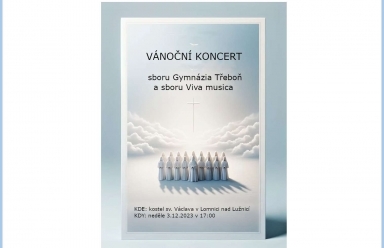Vánoční koncert školního sboru