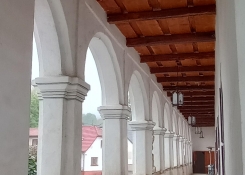 Překvapením byly i renesanční arkády.