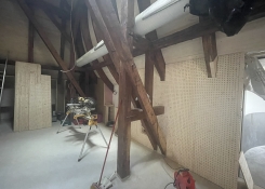 29.9. stavění předstěn z akustických perforovaných biodesek