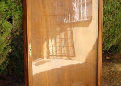 Původní dřevo se opravou rozsvítilo