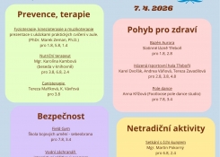 Projektový den zdraví 2026,  informační plakát 