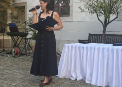 Třídní učitelka oktávy Jana Oušková