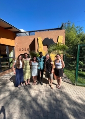 ZOO Dvorec, setkání s majiteli ZOO manželi Ambrožovými, kteří Briana provedli 