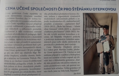 Třeboňský svět, srpen 2025