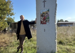 Spisovatel Jan Štifter na poutní cestě