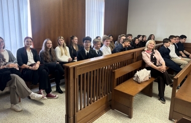 Návštěva okresního soudu v Jindřichově Hradci