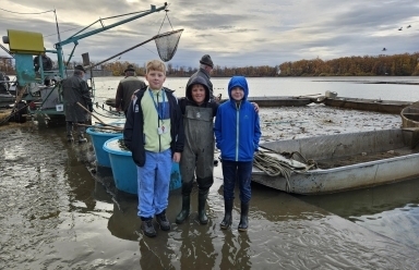 Výlov rybníka Svět