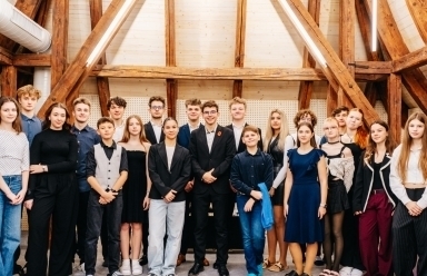 Nový symbol našeho gymnázia - slova předsedy SPGT