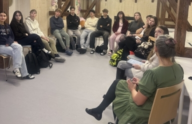 Beseda s psycholožkami v maturitním semináři psychologie