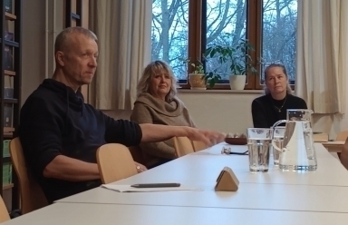 Beseda se spisovatelem Markem Reinerem pro literární seminář