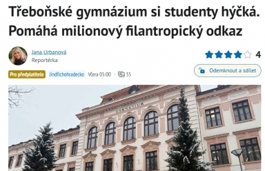 Jindřichohradecký deník, únor 2026