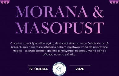 SPGT zve na další akci - Morana a Masopust