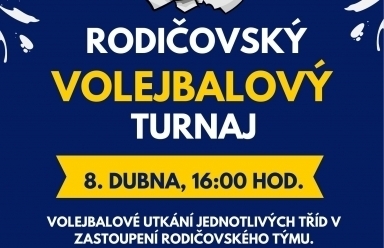 RODIČOVSKÝ VOLEJBALOVÝ TURNAJ 2026