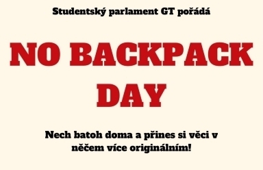No backpack Day 2026