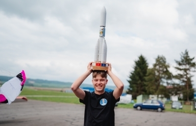 1. místo v národním finále soutěže CanSat pro Tomáš Michala