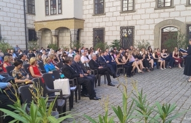 Slavnostní předávání maturitních vysvědčení